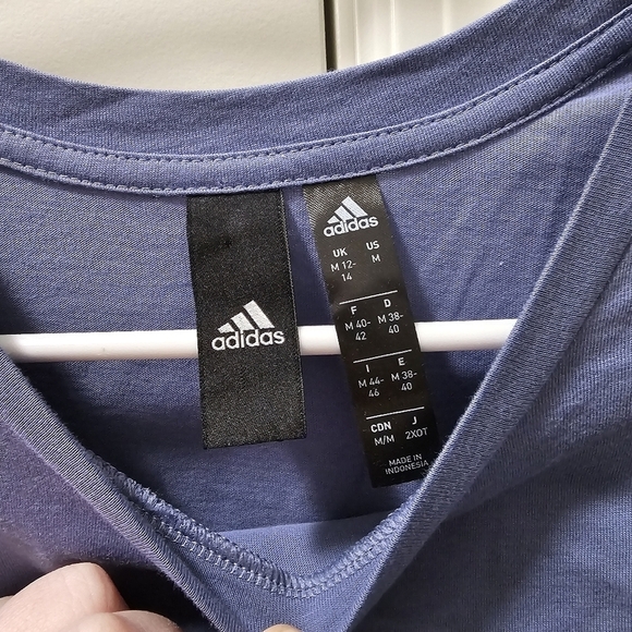 Adidas Boyfriend Crop Tee - Picture 5 of 5